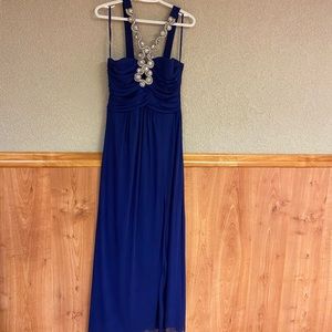 Prom/evening/formal dress with slit